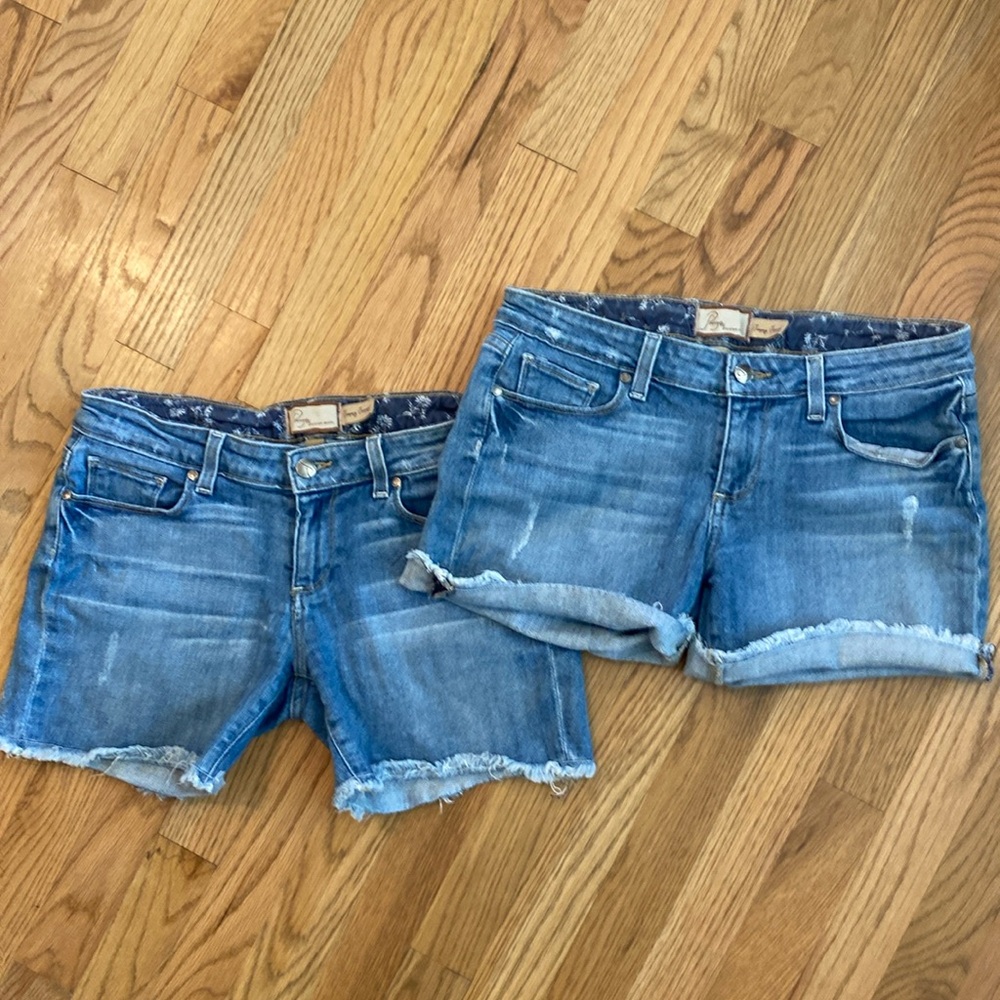 Pair of Paige Denim Jean Shorts size 26